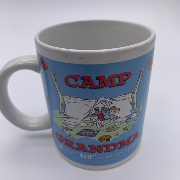 Vintage Camp Grandma Ceramic 12 Oz Coffee Mug By Houston Harvest - Picture 6 of 8